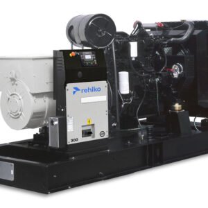 Planta eléctrica Rehlko 300 KW, modelo D300U. Potente, confiable y eficiente. Ideal para respaldo de energía industrial o comercial. Disponible en Jenergy Solutions México.