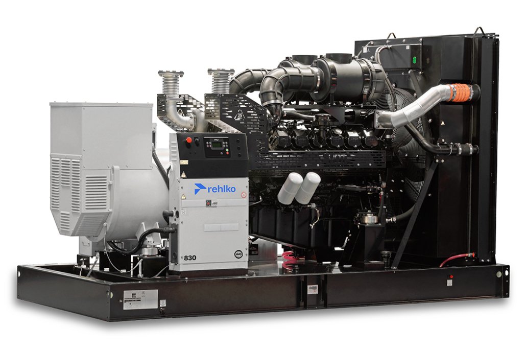 Planta eléctrica Rehlko 760 KW, modelo D750U. Potente, eficiente y confiable. Ideal para respaldo energético industrial o de gran demanda. Disponible en Jenergy Solutions México.
