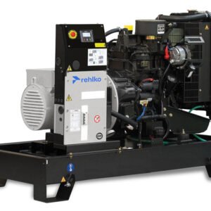 Planta eléctrica Rehlko 20 KW monofásica, modelo J20UM, disponible en Jenergy Solutions. Potente, silenciosa y eficiente. Ideal para respaldo de energía residencial o comercial.