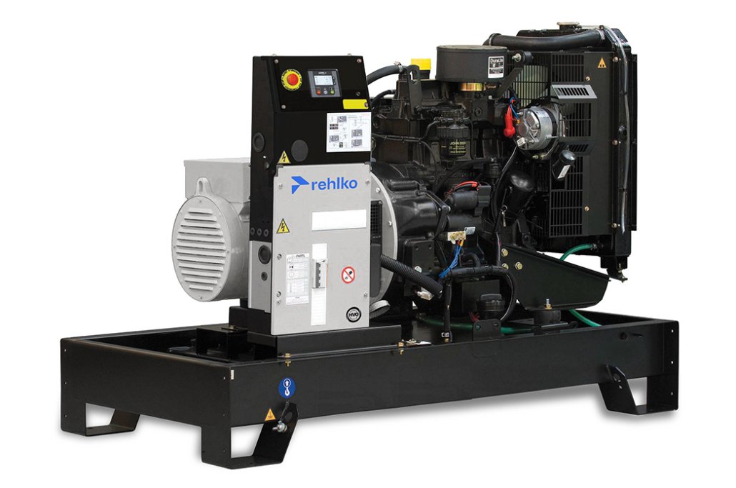 Planta eléctrica Rehlko 20 KW monofásica, modelo J20UM, disponible en Jenergy Solutions. Potente, silenciosa y eficiente. Ideal para respaldo de energía residencial o comercial.