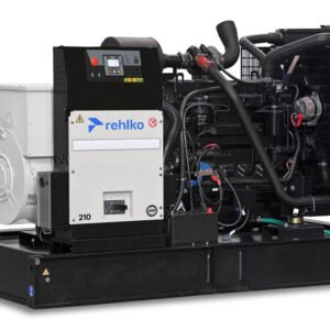 Planta eléctrica Rehlko 200 KW, modelo J210U. Potente, confiable y eficiente. Ideal para respaldo de energía industrial o comercial. Disponible en Jenergy Solutions México.