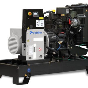 Planta eléctrica Rehlko 30 KW, modelo J30U, disponible en Jenergy Solutions. Potente, eficiente y duradera. Ideal para respaldo de energía industrial, comercial o residencial.