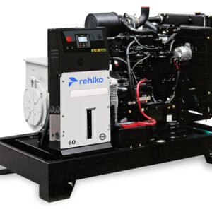 Planta eléctrica Rehlko 60 KW monofásica, modelo J60UM. Generador confiable, eficiente y silencioso. Ideal para respaldo residencial o comercial. Disponible en Jenergy Solutions México.