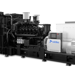 Planta eléctrica Rehlko 2000 KW, modelo KD2000-UF. Potente, eficiente y confiable. Ideal para respaldo energético industrial y grandes proyectos. Disponible en Jenergy Solutions México.