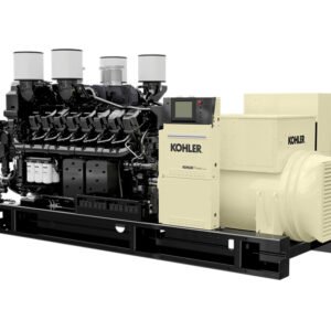 Planta eléctrica KOHLER 2800 KW, modelo KD2800. Potente, confiable y eficiente. Ideal para respaldo energético industrial y grandes proyectos. Disponible en Jenergy Solutions México.
