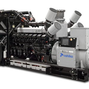 Planta eléctrica Rehlko 2000 KW, modelo T2000U. Potente, confiable y eficiente. Ideal para respaldo energético industrial y grandes proyectos. Disponible en Jenergy Solutions México.
