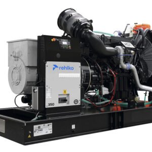 Planta eléctrica Rehlko 350 KW, modelo V350U. Potente, confiable y eficiente. Ideal para respaldo de energía industrial o comercial. Disponible en Jenergy Solutions México.