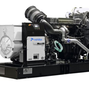 Planta eléctrica Rehlko 400 KW, modelo V400UC2. Potente, confiable y eficiente. Ideal para respaldo de energía industrial o comercial. Disponible en Jenergy Solutions México.