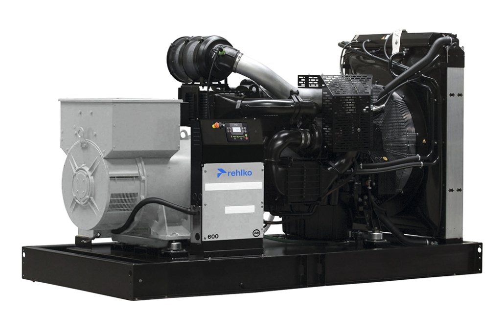 Planta eléctrica Rehlko 600 KW, modelo V600UC2. Alta potencia, eficiencia y confiabilidad para respaldo industrial y comercial. Disponible en Jenergy Solutions México.