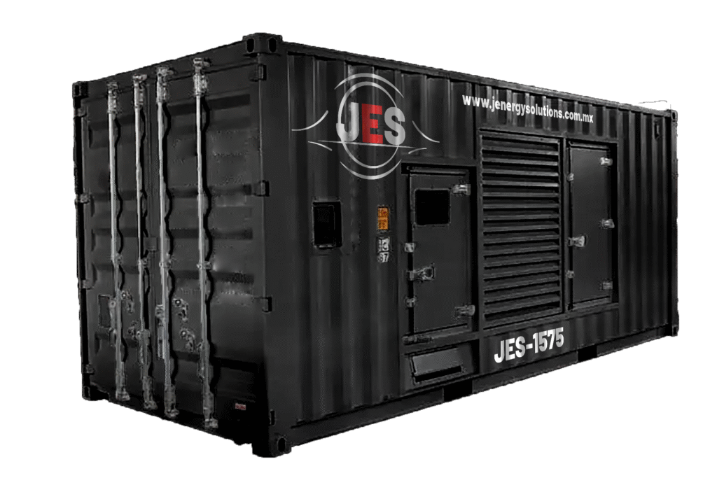 Planta de luz 1,575 kW en renta y venta. Potencia ideal para industrias y grandes proyectos. Energía continua con servicio 24/7 de JLE.